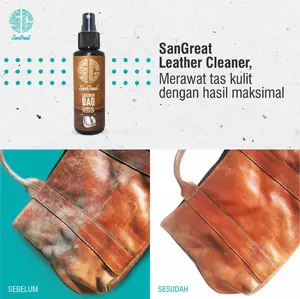 Pembersih Tas kulit, Leather bag cleaner and polish, leather polish