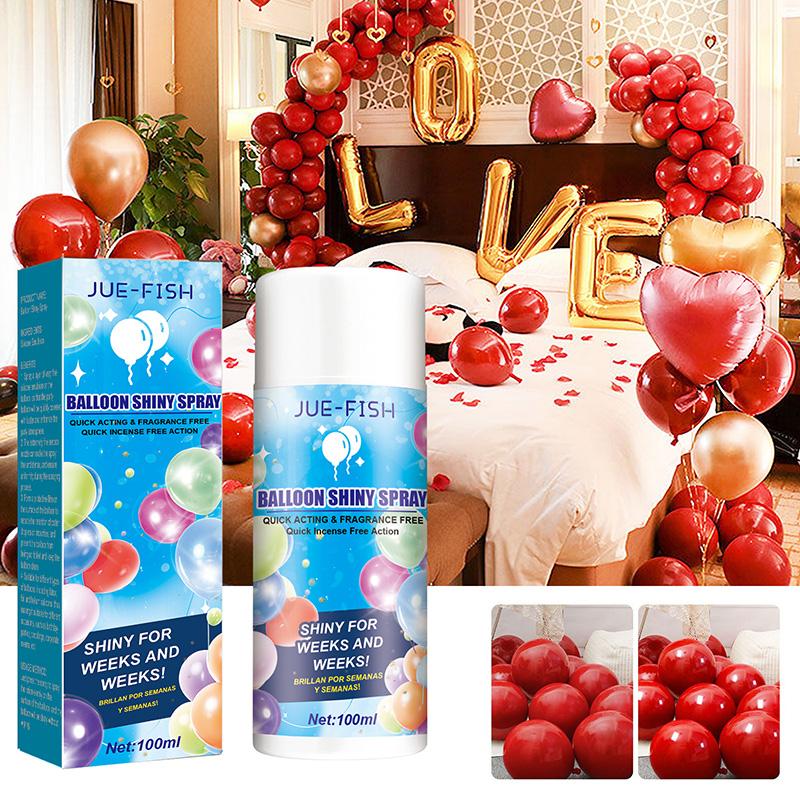 Product Introduction of 100ml Balloon Shiny Spray Anti-fading Polished Atmosphere Balloon Gloss Spray Balloon  Christmas Balloon Supplies 3