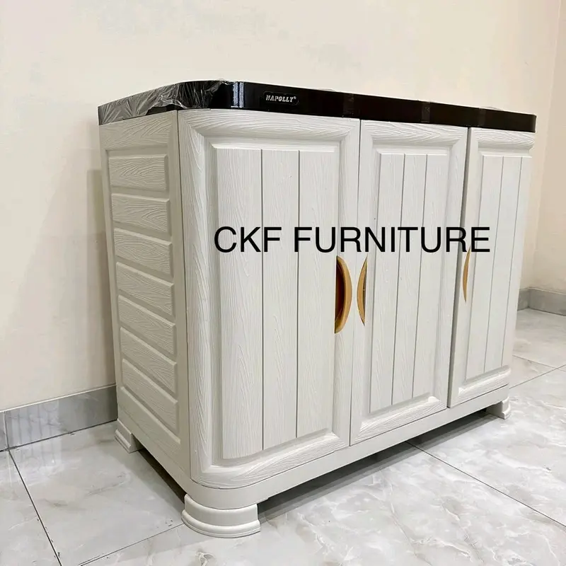 LEMARI KABINET BUFFET PLASTIK NAPOLLY Pintu 5