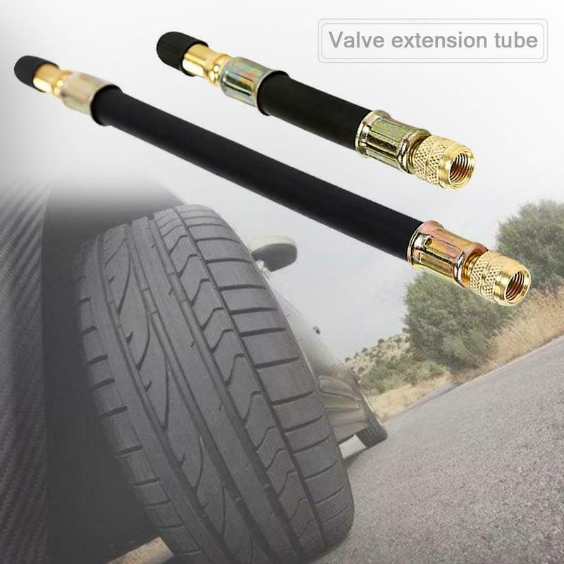 Tire Cap Tire Valve Extension Car Accessories Car Valve Flexible Rubber Hose 3