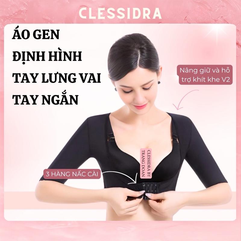 Áo Gen Định Hình Tay Lưng Vai - Loại Tay Lững - Chất Liệu Shu