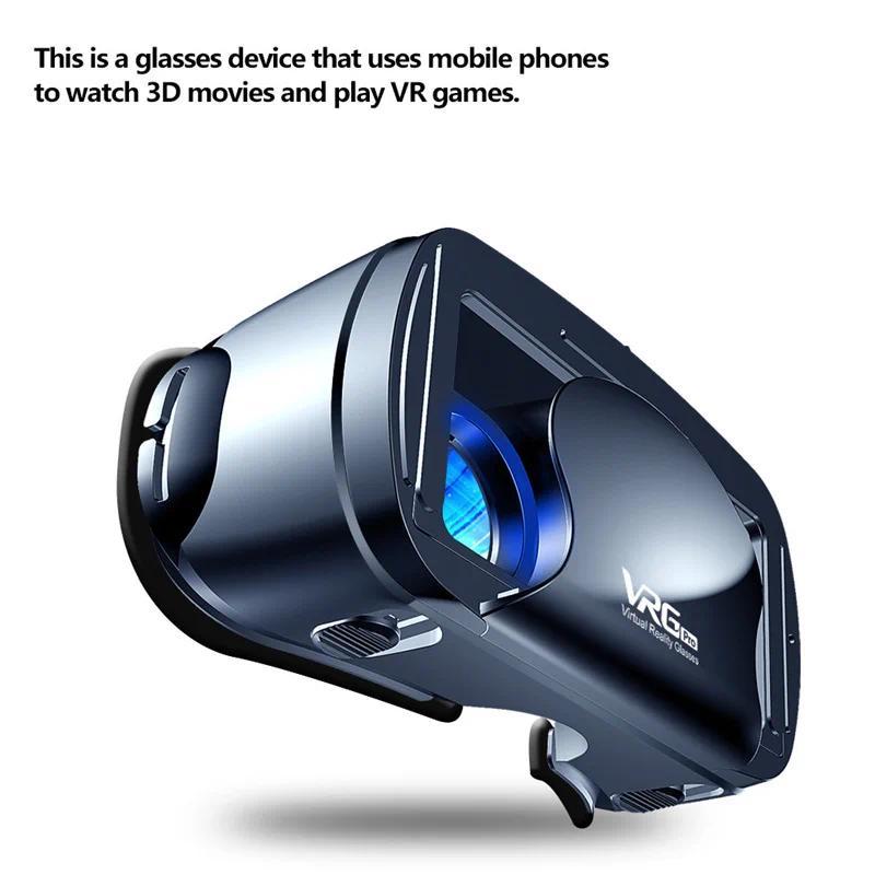 VRG Pro VR Glasses Virtual Reality Headset Devices Viar 3D Helmet Goggles Lenses Smart For Smartphone Cell Phone For 5 7' Mobile - Image 7