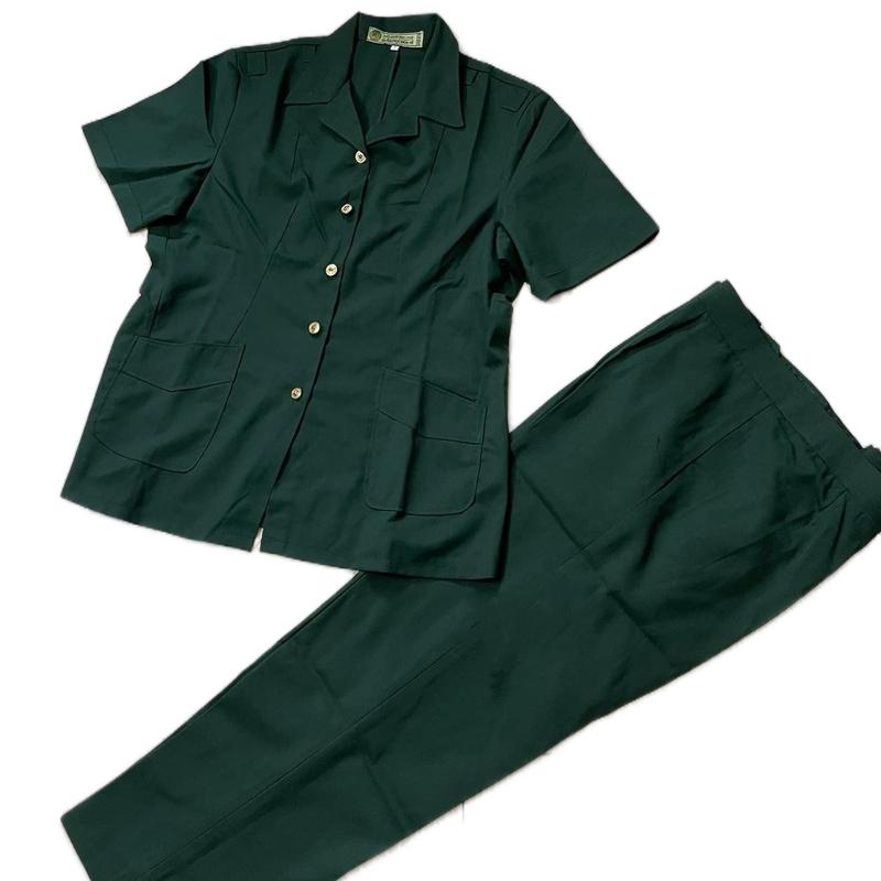 Bộ quần áo k08 nữ QN cộc tay và dài tay công ty X20 sx mùa xanh oliu hàng chuẩn đẹp