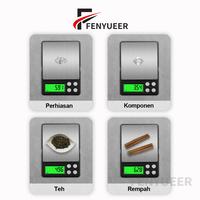Gambar Fenyueer Timbangan Emas Mini Digital 500g/0.01g Perhiasan Saku Tingkat Presisi Tinggi - CX-638-500g/0.01g-Baterai dari Fenyueer Official Store Kab. Tangerang 5 Tokopedia