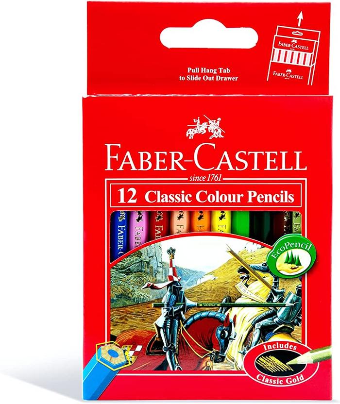 Gambar FABER CASTELL 12 CLASSIC COLOUR PENCIL SHORT PENSIL WARNA PENDEK 12 WARNA dari CENTRO TRADING Kota Bandung Tokopedia