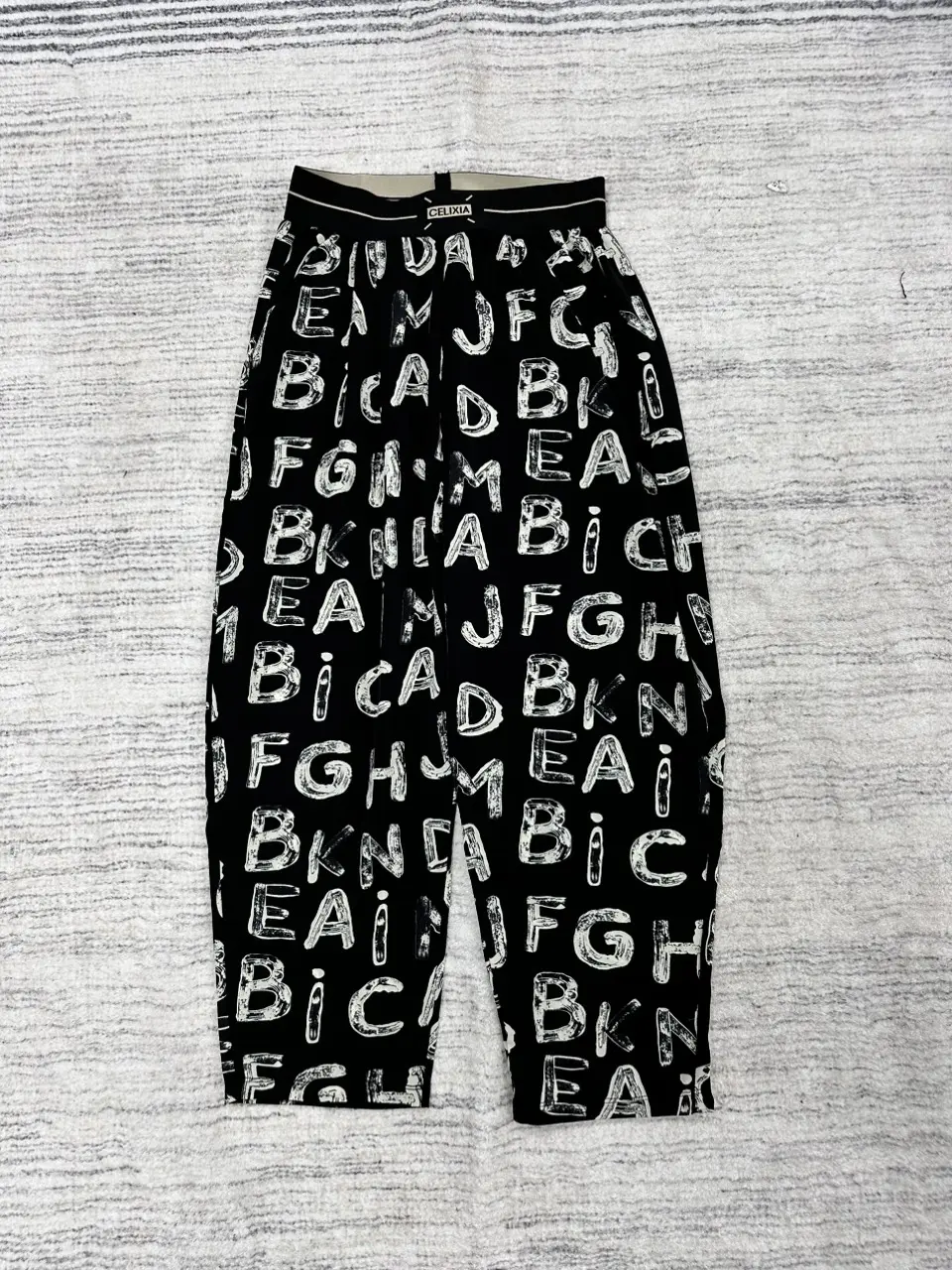 (HÀNG MỚI)  Quần nữ  Baggy chất liệu lụa  cao cấp. Nhung Women Nhung Women Nhung Women Pants Voi Kem