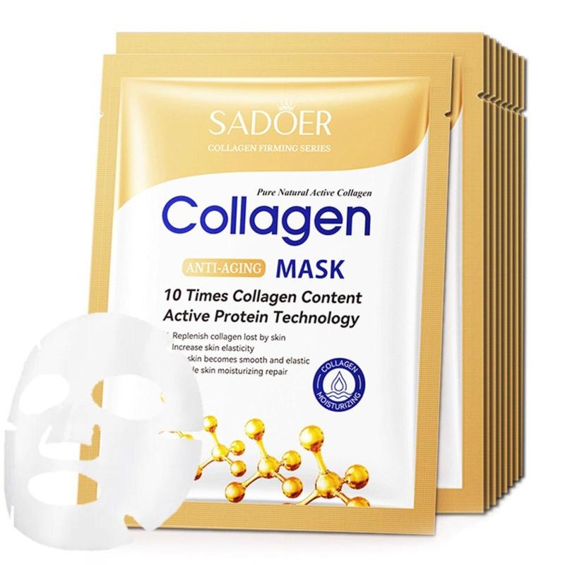Mặt nạ Collagen yến tươi làm dịu phục hồi da dưỡng ẩm da mềm mướt, làm trắng giảm nám sạm, lão hóa Skincare Cosmetics Kem mask giấy Face kiểm soát lỗ chân lông gel đủ vị dùng được cho da bầu, sau nặn mụn lăn kim