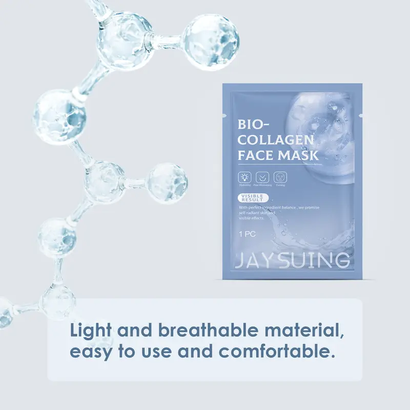 Mặt Nạ Dưỡng Ẩm Collagen, Jaysuing, Dưỡng Ẩm Và Dưỡng Ẩm, Mặt Nạ Miếng Phục Hồi Da Mặt Skincare 1