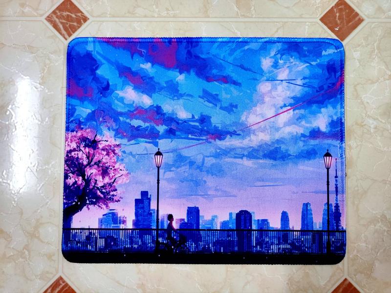 Lót chuột, pad chuột kích cỡ 26x21cm bo viền, chống trơn trượt siêu đẹp, siêu rẻ mieng lot 2
