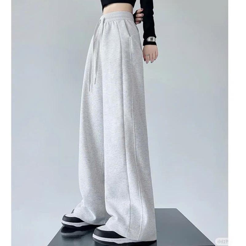 Quần  Nỉ Ống Suông Loại Đẹp Phom mới hách dáng Nữ Pants Nhung Women Ong 2