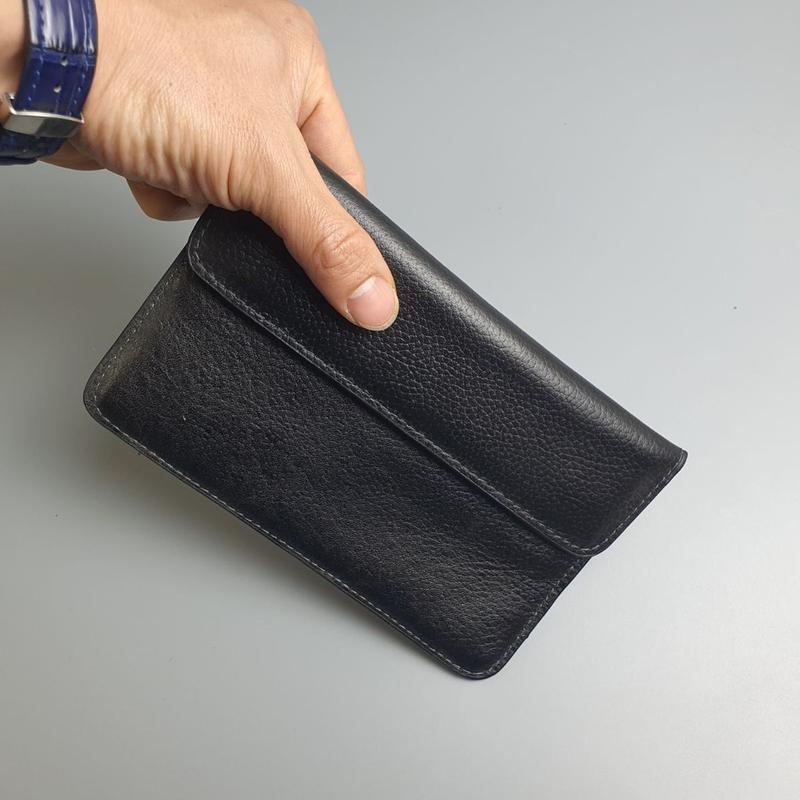 Ví Da Đăng Kiểm Xe, Đựng Giấy Tờ Ô Tô Tiện Lợi Chữ Nhật Nam Wallet Caro