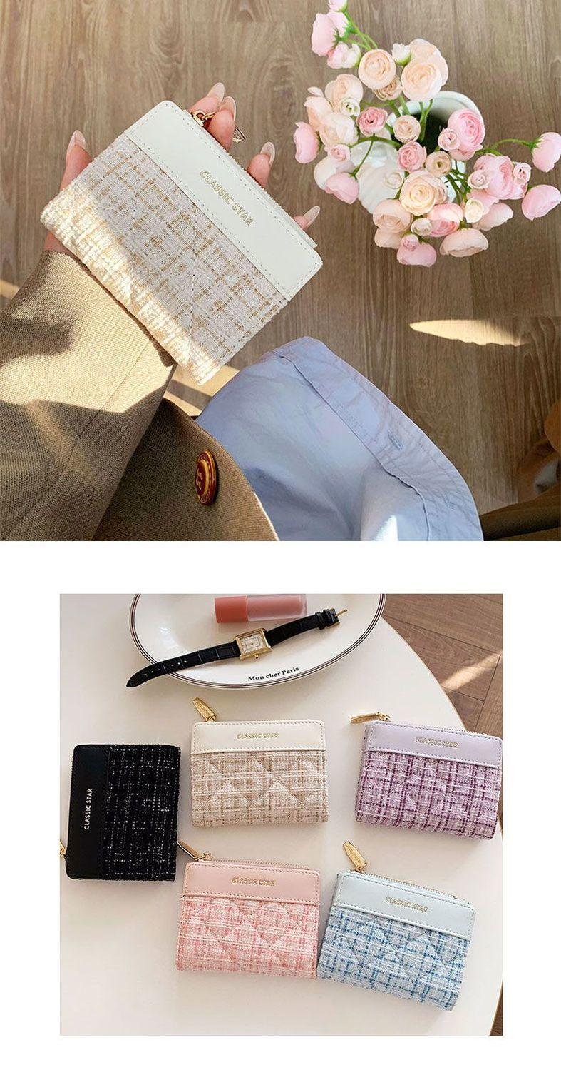 Product Introduction of [In Stock] Women's Wallet, Coin Purse, Card Holder, Leather Material, Fashion, Versatile, Casual 4