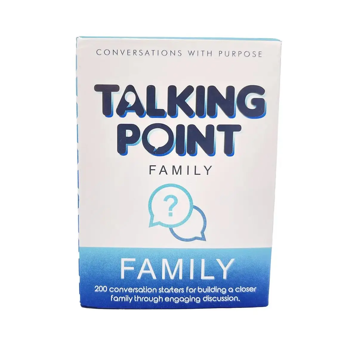 Talking Point Family Card Game, 1 Box Conversation Starter Card Game, Fun & Exciting Game for Family Gatherings, Party Favors, Christmas Gift