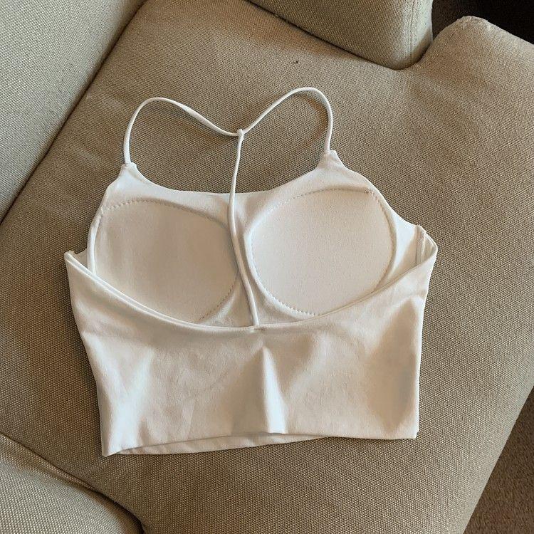 Product Introduction of Áo Vest Hai Dây Nhỏ Lưng Đẹp Cô Gái Nóng Bỏng Thuần Khiết, Đệm Ngực Nữ, Có Thể Mặc Ngoài Trời Và Trong, Thiết Kế Hở Lưng Mỏng, Áo Mặc Trong, Năm 2025 15
