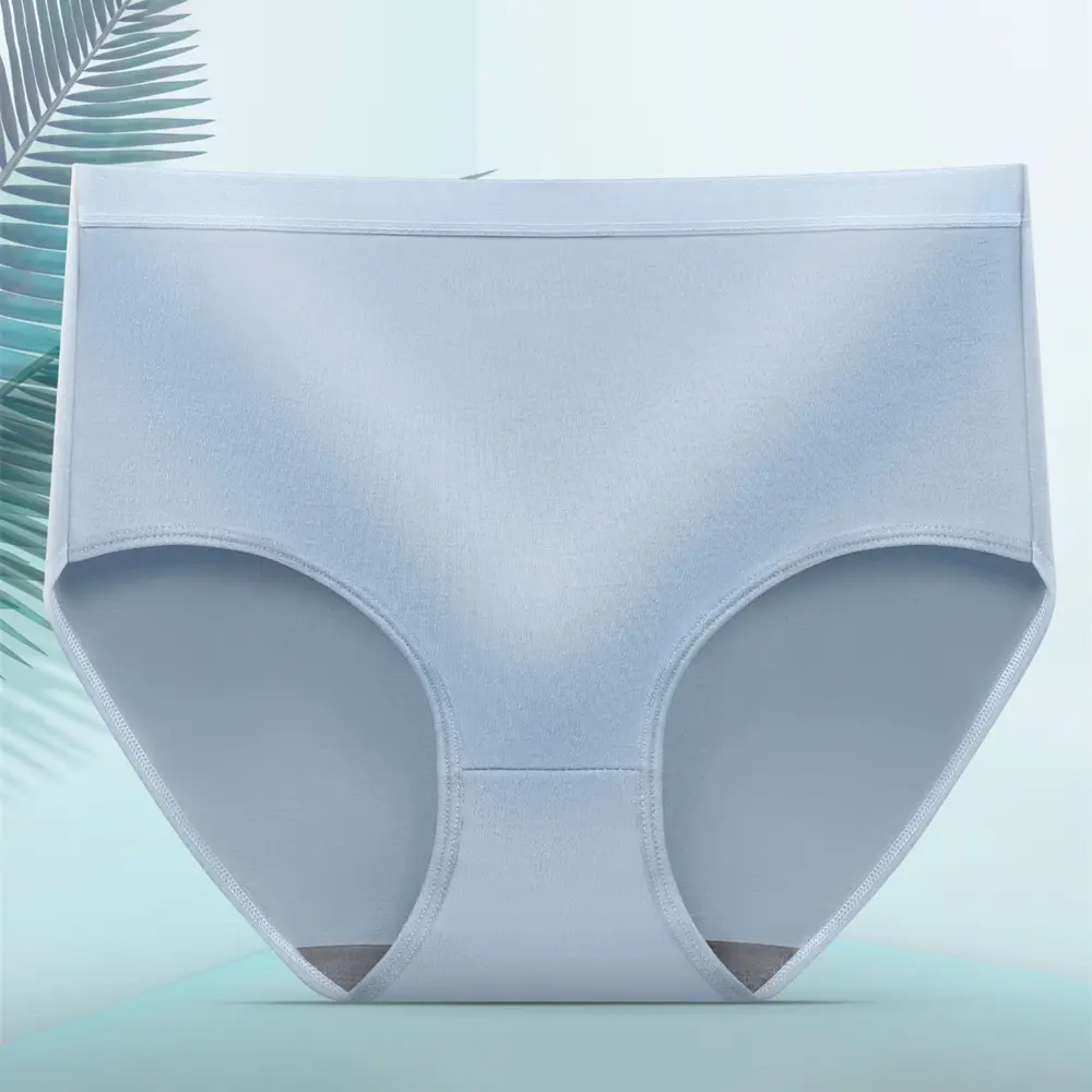 Women's Underwear Women's Autumn And Winter Pure Cotton Antibacterial 100% Cotton Crotch 2024 New Girls Seamless Triangle Shorts Head