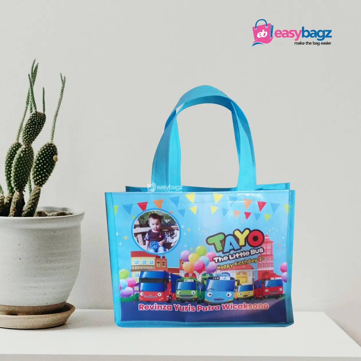 [30 pcs] Tas ulang tahun model landscape