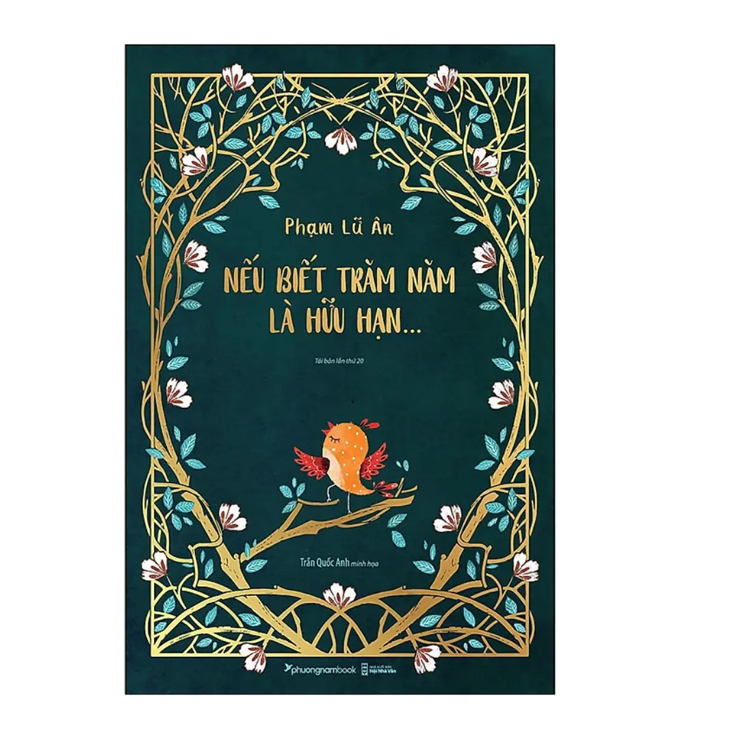 Sách Nếu Biết Trăm Năm Là Hữu Hạn - Bản In Màu Bìa Mềm( Bìa Xanh)