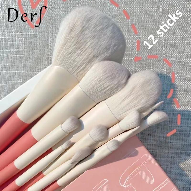 12Pcs Set Makeup Brushes Set Foundation Brush Eye shadow brush blush brush Beauty Brush Makeup Tool
