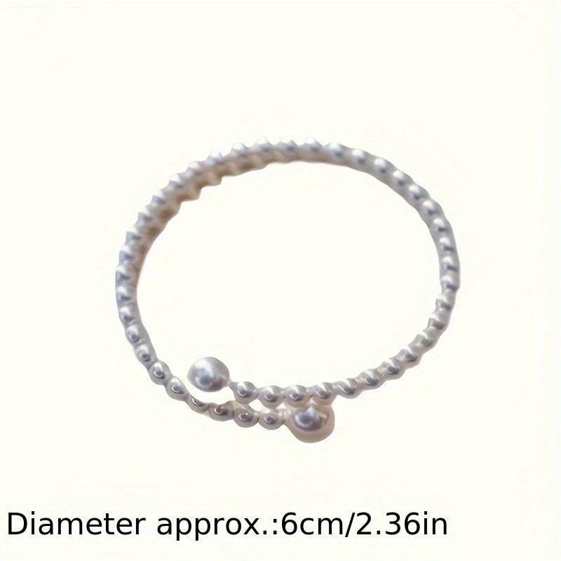 [SummerSale] Light Luxury French Retro Imitation Pearl Bracelet - Simple and Versatile Fashion for Women - Celebrity Temperament High-End Niche Design Mother's Day Gift 3