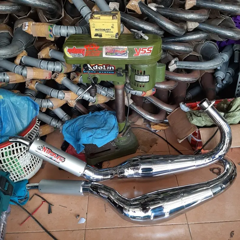 Knalpot rx king rx spesial knalpot racing knalpot kolong kobra finising krom parnikel 0