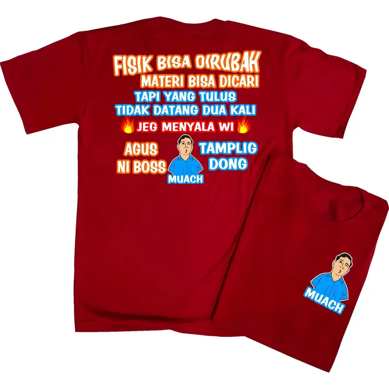 baru tshirt fisik bisa dirubah-materi bisa dicari-agus ni bos/cocok pria&wanita 4