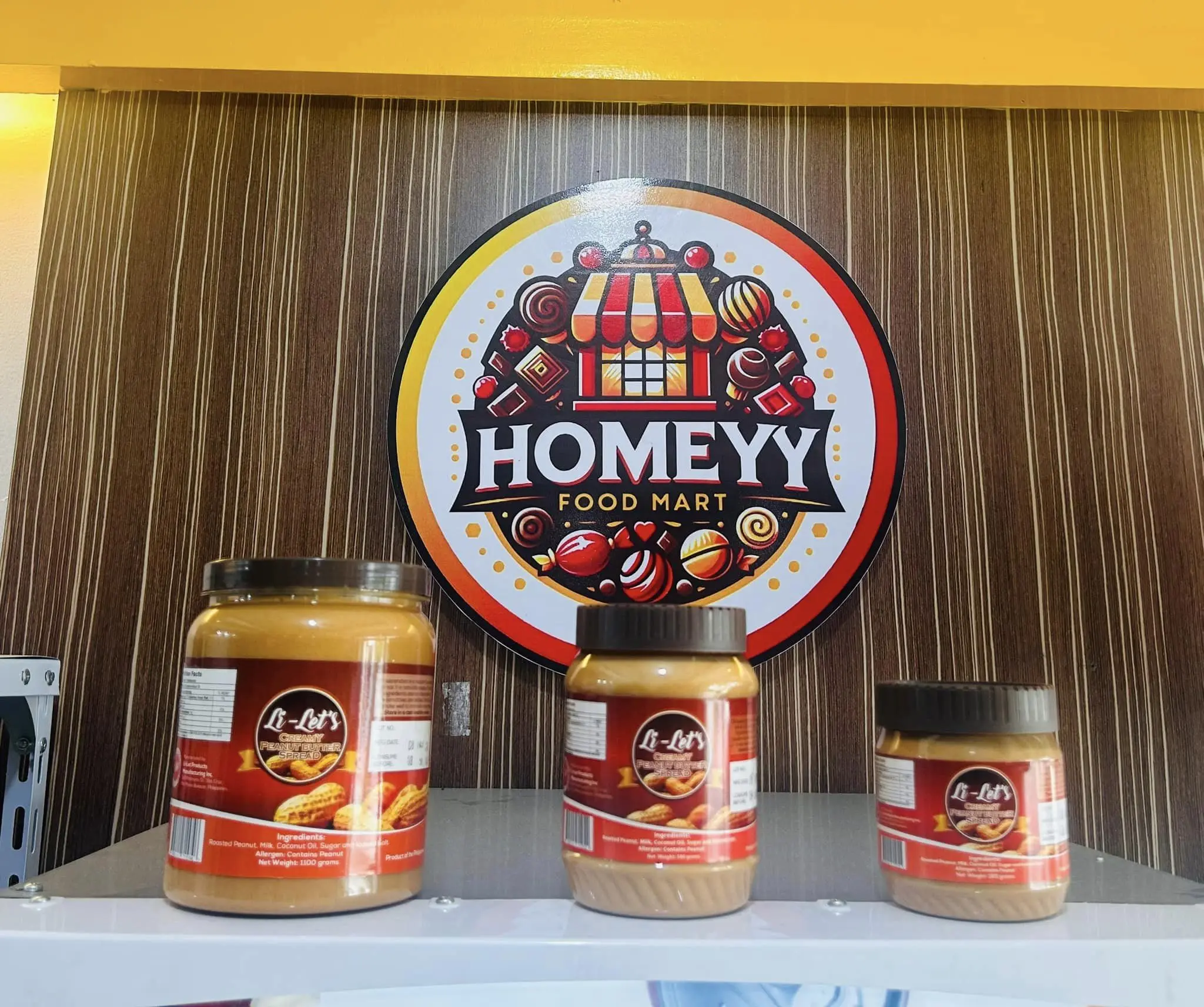 Li-let's Creamy Peanut Butter 365g / 580g / 1.1 kg