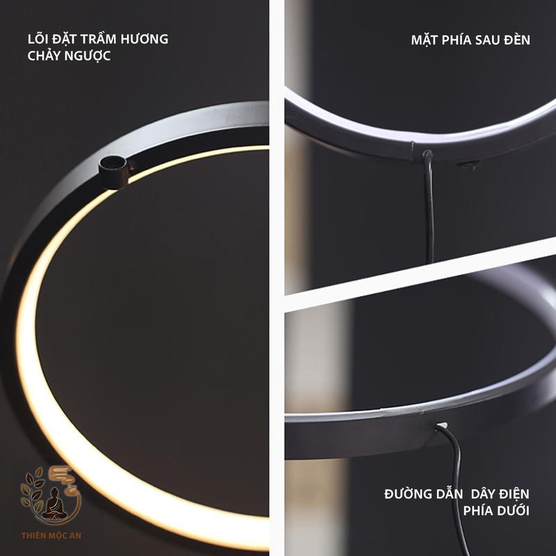 [HCM] Đèn Led Vòng Tròn Hào Quang Trang Trí Tượng Phật - Góc Tu Tập - Decor Tiểu Cảnh 1