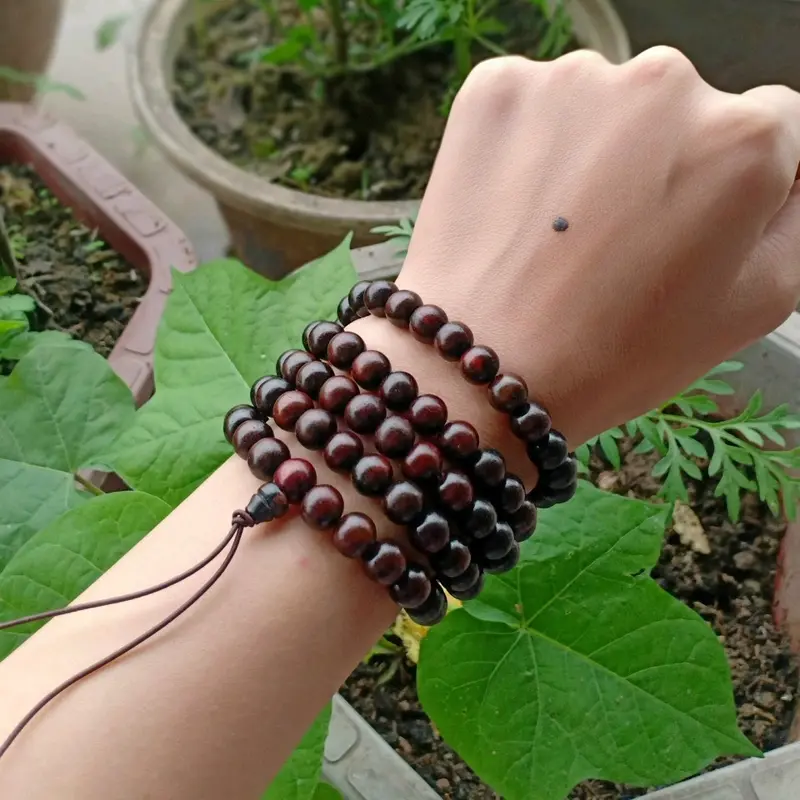 CHUỖI GỖ TRẮC 108 HẠT 0
