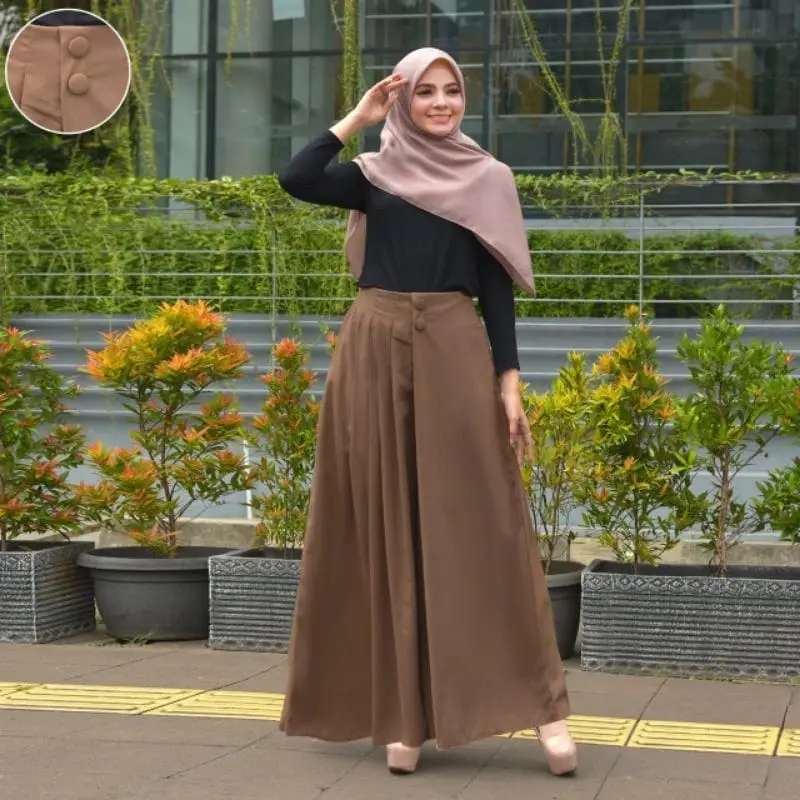 Aleesha Kulot Jumbo Bahan Wolfis Premium