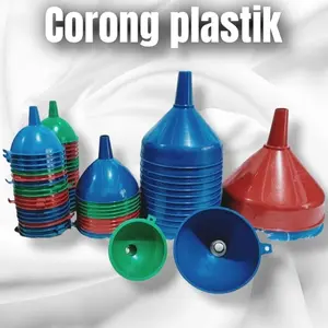 Corong Minyak Plastik Serbaguna Tahan Alkohol 99% - Ukuran 8-30cm - Kitchenware