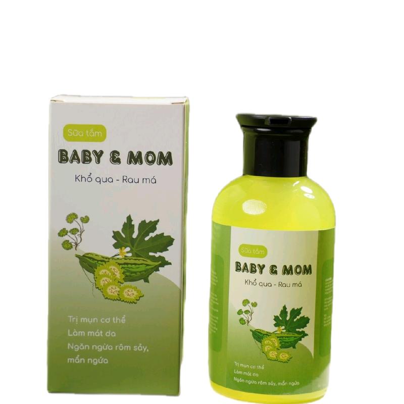 Sữa tắm khổ qua rau má - 350ml sữa tắm  verites