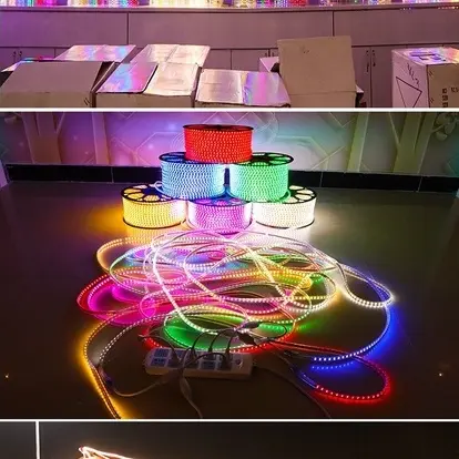 Combo 10m, 20m Dây Led 2835 2 hàng 120 chip/1m TẶNG sẵn nguồn, trang trí quấn cây,hắt trần thạch cao, quấn cây chống nước 3