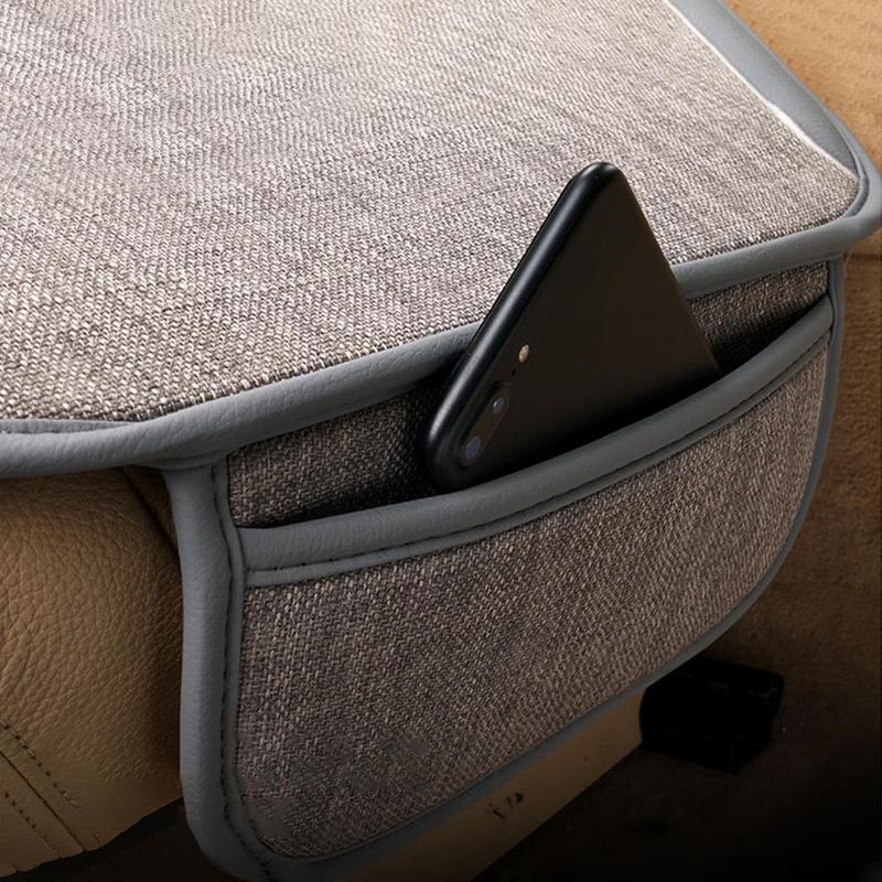 Product Introduction of Car Seat Cushion Four Seasons General Single-piece Rear Seat Three-piece Car Set Cushion Single R9S3 33