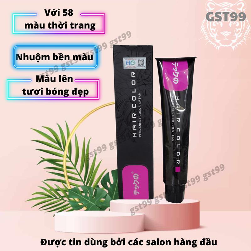 Thuốc nhuộm tóc Cho Salon MEIKI sỉ salon lên màu bền đẹp KHÔNG CÓ OXY TRỢ NHUỘM