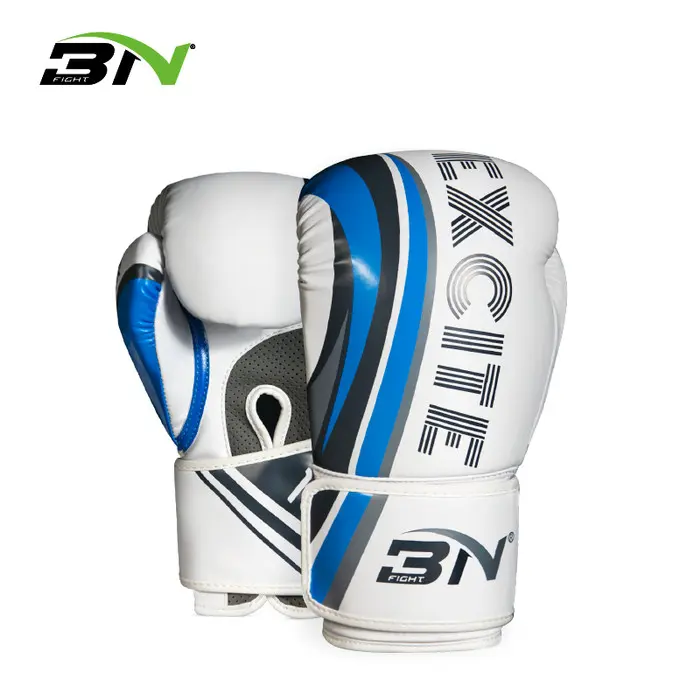 Sarung Tinju Boxing Gloves Muay Thai Kickboxing BN Original 10 12 Oz - Putih, 10 0