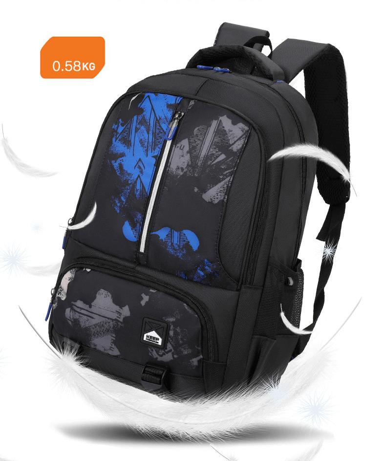 Product Introduction of [HOT MỚI] Balo đi học nam lớp 3 đến lớp 12 họa tiết graffiti thời trang hàn quốc cho nam ba lô trung học cho bé trai unisex chống thấm nước đựng laptop 14