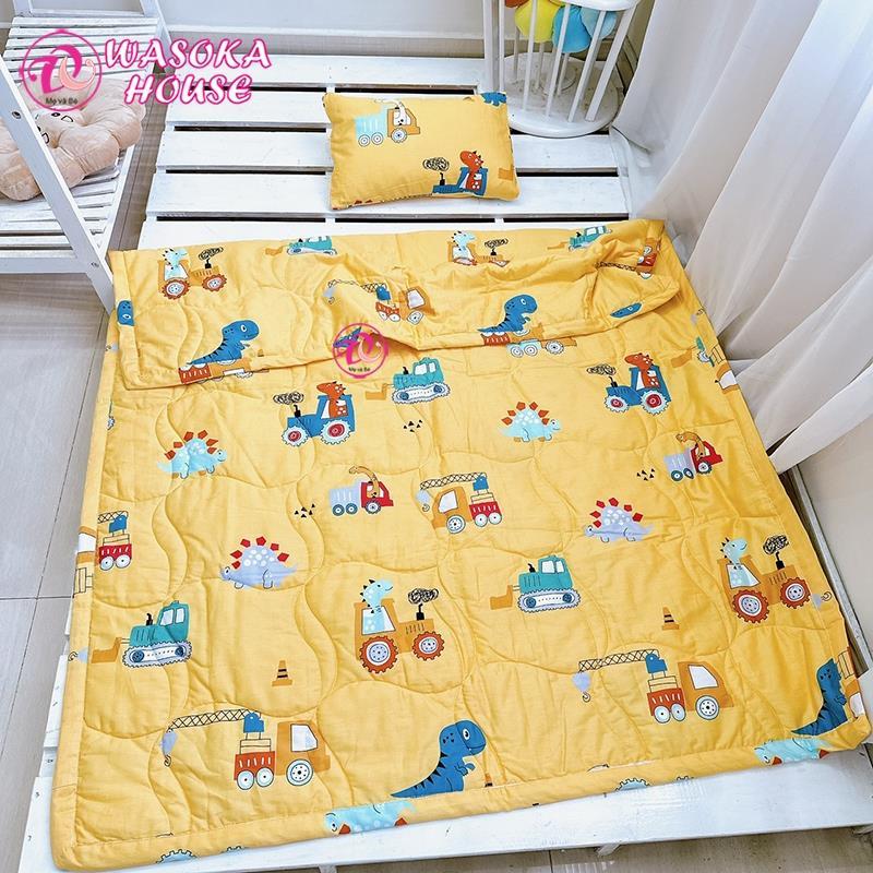 {warmth} The quilt combo bag is offered as a gift for children, many vivid patterns, soft and absorbent Korean satin cotton. 7