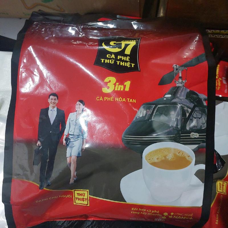 Cà Phê Sữa Đá G7 - 50 gói vuông 5