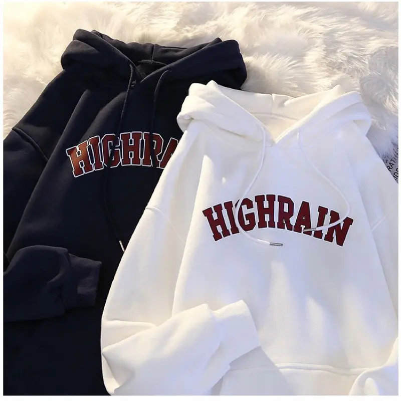 Áo Nỉ Hoodie Nam Nữ Form Rộng Chất Nỉ Lót Bông Dày Dặn HIGHRAIN M01