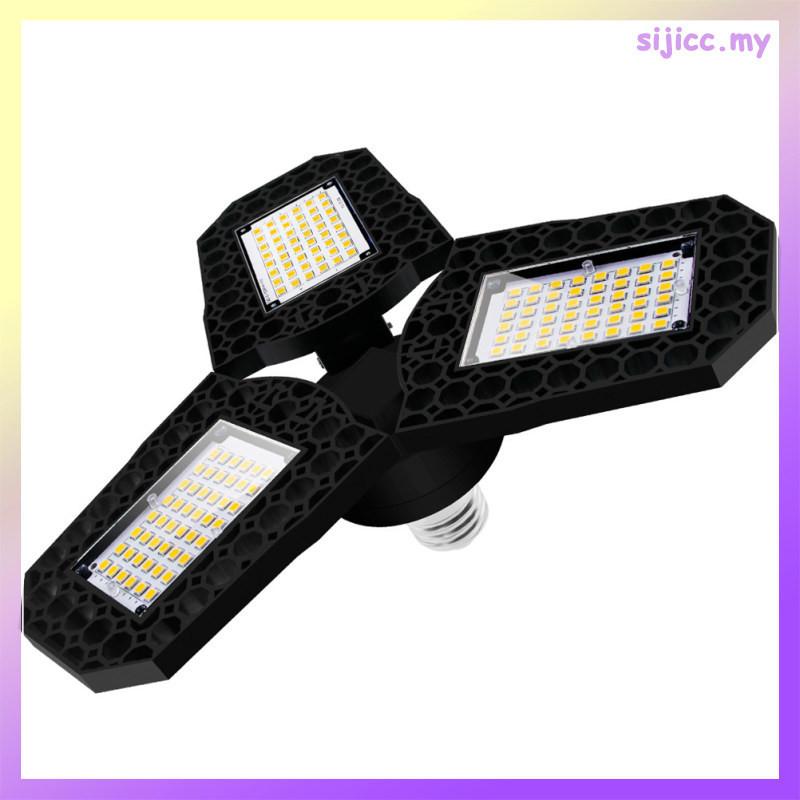 Product Introduction of Ready Stock Ceiling Lights Garage Deformable Motion Sensor LED Lamps Workshop Folding Deformation Out of Shape Sports sijicc 0
