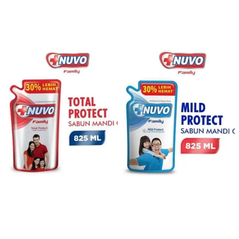 Nuvo sabun mandi body wash 825 ml