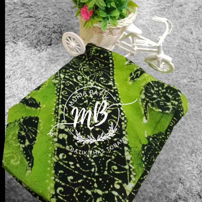 SARUNG BATIK TUBAN ASLI BELUM JAHITAN  UKURAN  118*180 CM  BAHAN RAYON SANTUNG BISA DI PAKAI BAHAN BAJU SARUNG DAN PAKAIAN LAIN SARUNG BATIK MURAH (BATIK ASLI) BUKAN PRINTING KOMPUTER 7