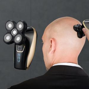 Electric Head Hair Shaver, Upgraded Head Shaver, Cordless Rechargeable Wet/Dry Skull & Bald Head Waterproof Razor with Rotary Blades, New Year & Winter Gift, Christmas Gift, Stocking Fillers, Stocking Filler