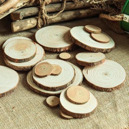 Lót cốc gỗ làm đế nến thơm, đế cây thông Noen, lót gỗ thông vintage, lát gỗ…