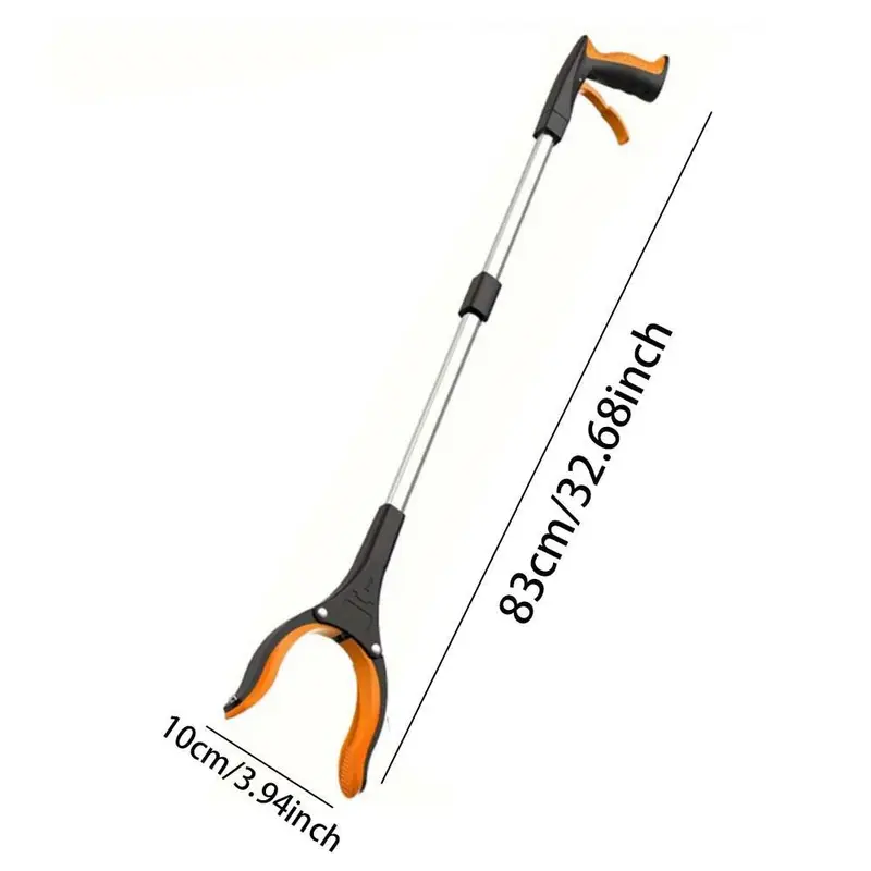 Garbage Picker Grabber, 360° Rotating Clamp Grabber, Lightweight Grabber for Seniors, Household Gadgets, Useful Tool, Cleaning Supplies 1