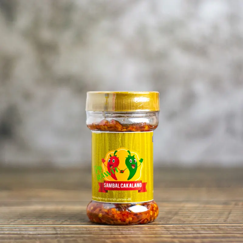 Sambal Cakalang Suwir tjap rawit  Saus Oi Pedas kemasan 1