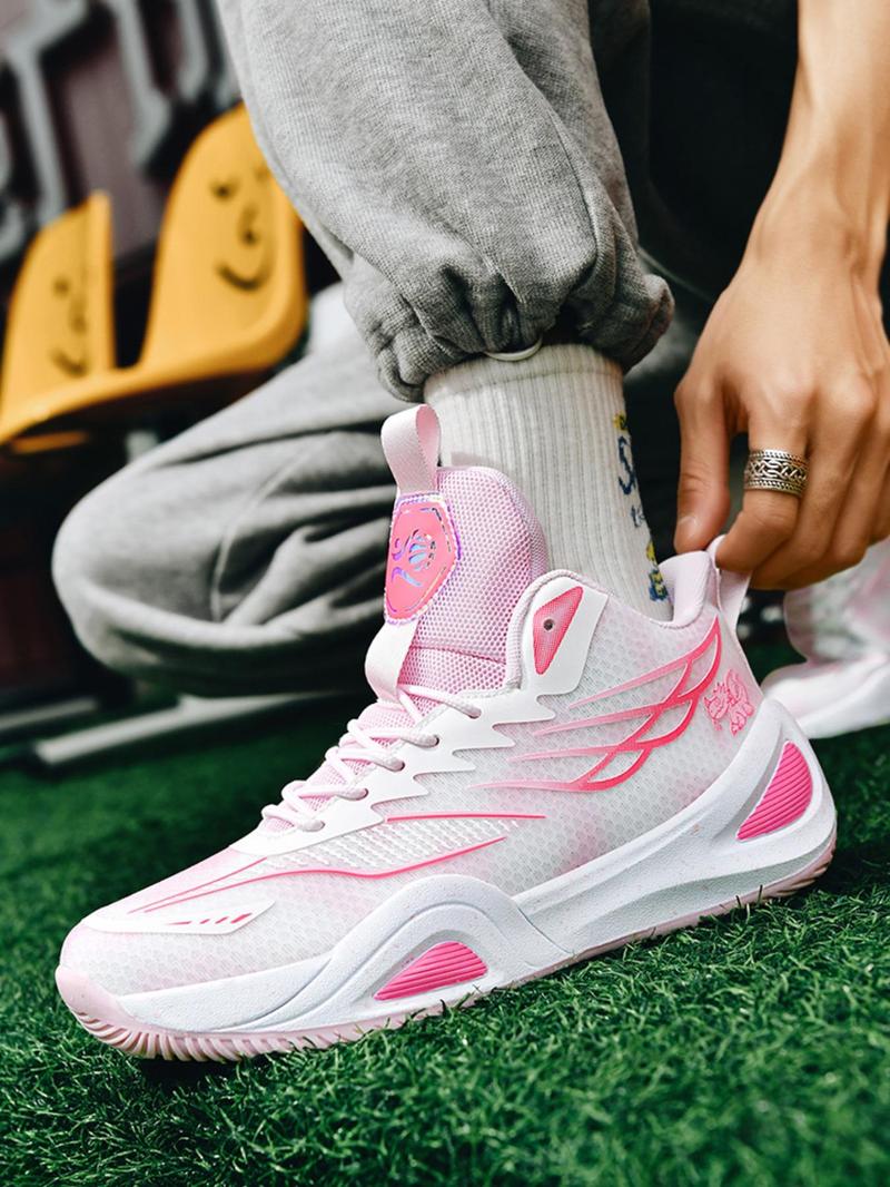 Product Introduction of Men's Sporty Breathable Basketball Shoes, Casual Comfortable Non-slip Basketball Shoes, Basketball Footwear for All Seasons 9