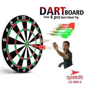 DART GAME BESAR 17 Inch Papan Dart Panahan Dinding Board busur lemparan Besar SPEEDS 004-3
