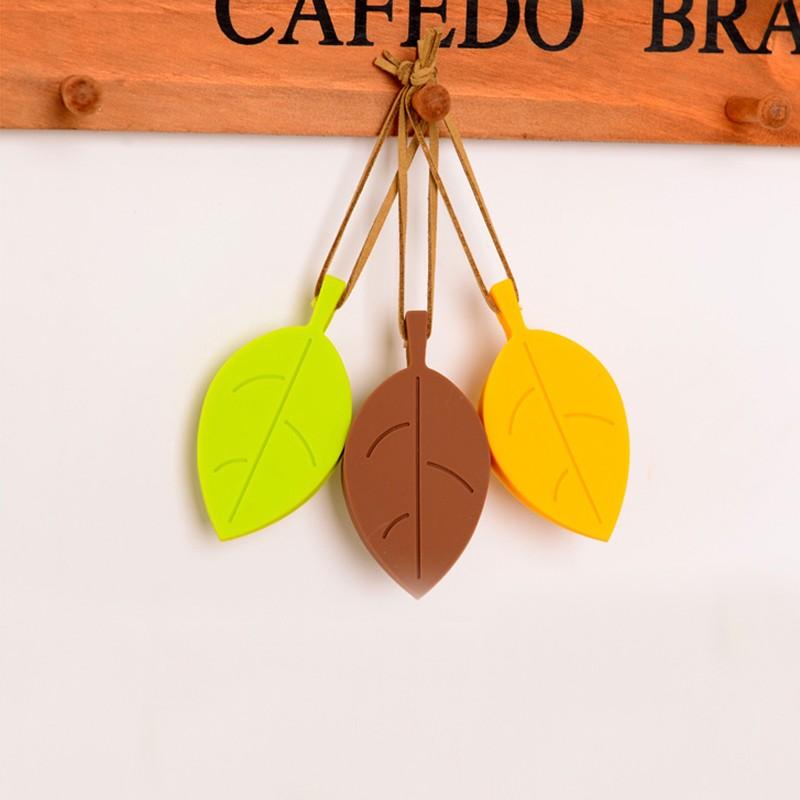 Leaves Shape Silicone Door Stopper Block Children Anti-Folder Hand Security Card privacy  fence 0