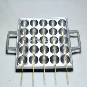 Cetakan Kue Takoyaki/Telur/Kue Sate Telur Cubit 25 Lubang kitchenware cetakan takoyaki